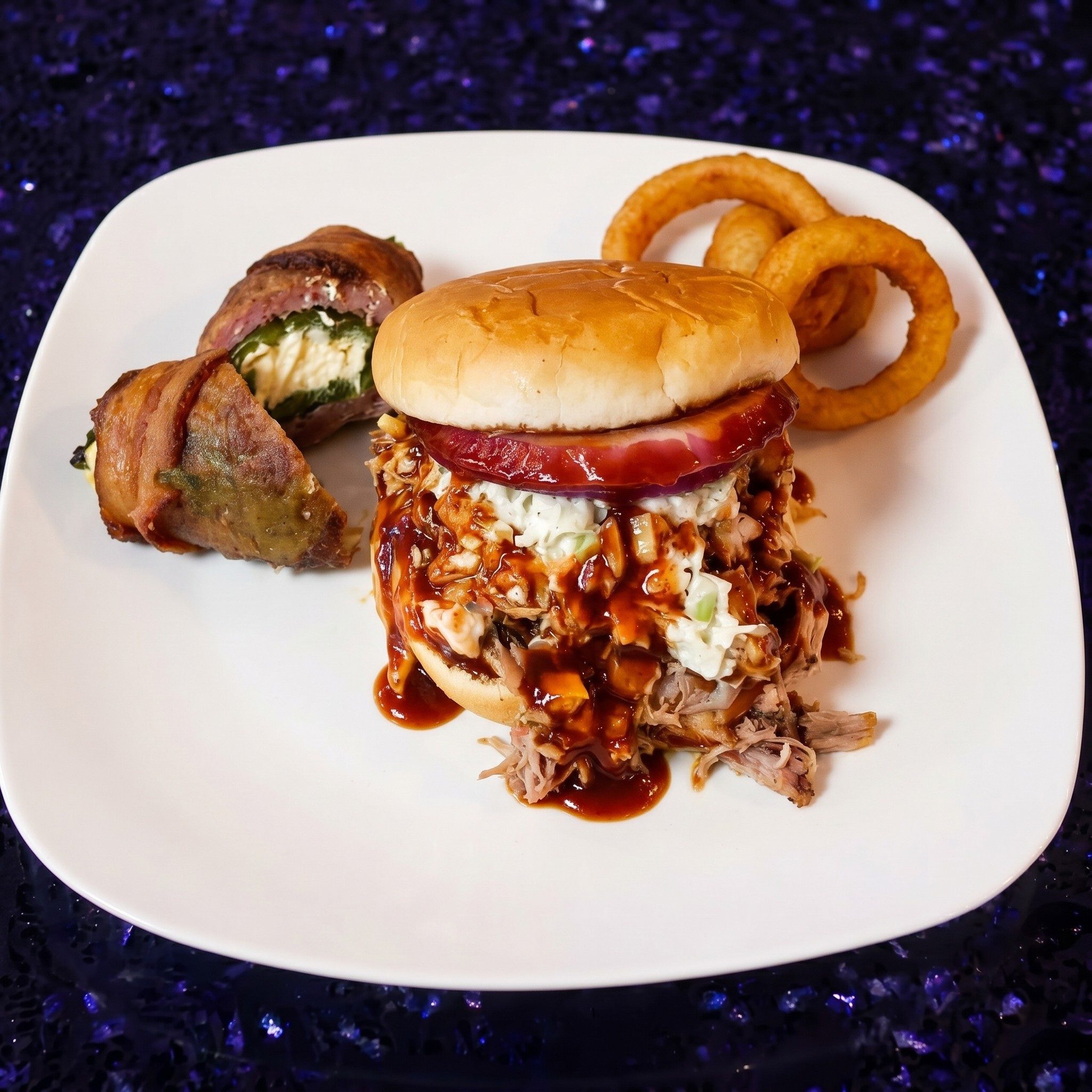 Pulled Pork Sandwich.