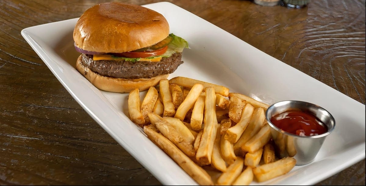 Double Meat Cheeseburger Combo.