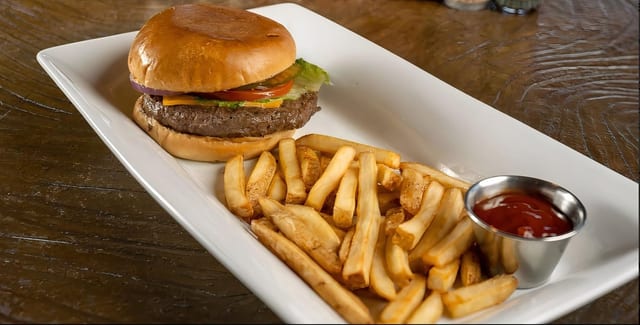 Double Meat Cheeseburger Combo.