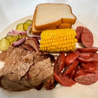 Two-BBQ Meat Plate