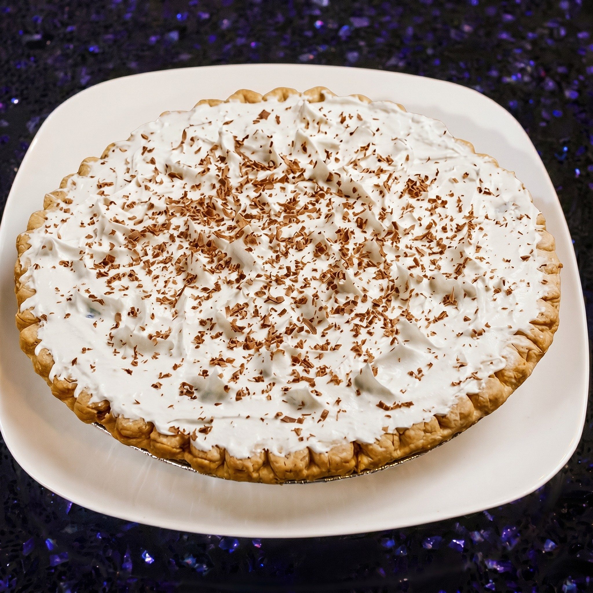 Granny White's Chocolate Pie.