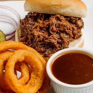 Chopped Beef Sandwich Combo