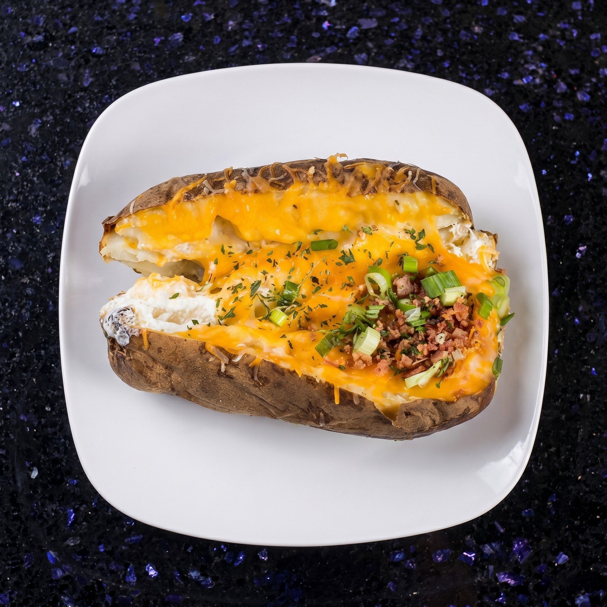Stuffed Baked Potato.