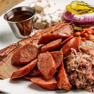 Three-BBQ Meat Plate