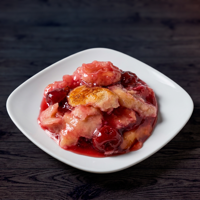 Cherry Cobbler.